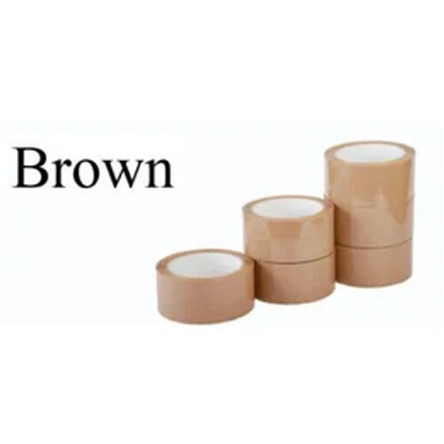 Single Colored Printed Concrete Tape Adhesive Tape 72 Mm X 65 Meter - Color: Yellow