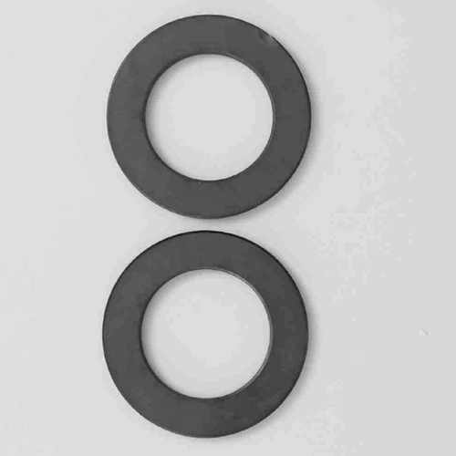 Round Plain Metal Washer - Color: Black