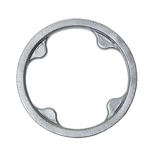 Ss Submersible Pump End Ring - Color: Silver