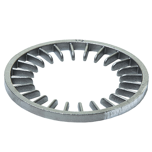 V8 Submersible Pump Ss End Ring - Color: Silver