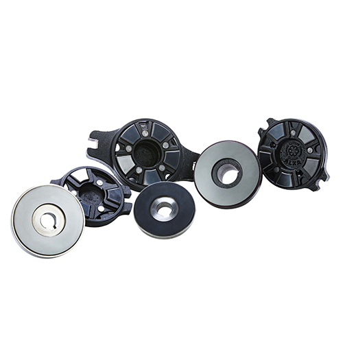 Premium Sic Thrust Bearing Set - Color: Silver