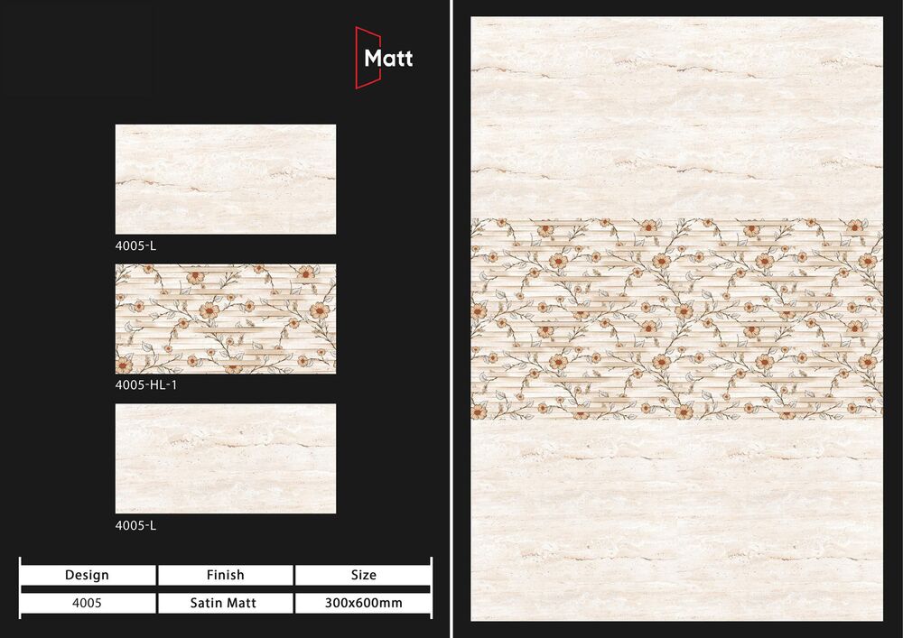 300x450 satin wall wall tiles collection