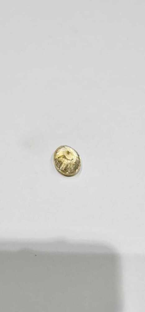 5.59 Carat Natural Ceyloni Yellow Sapphire