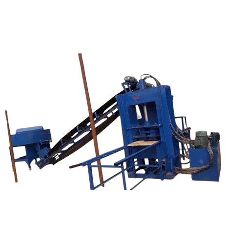 Semi-Automatic Fly Ash Brick Making Machine - Capacity: 1000-1500 Pcs/Hr