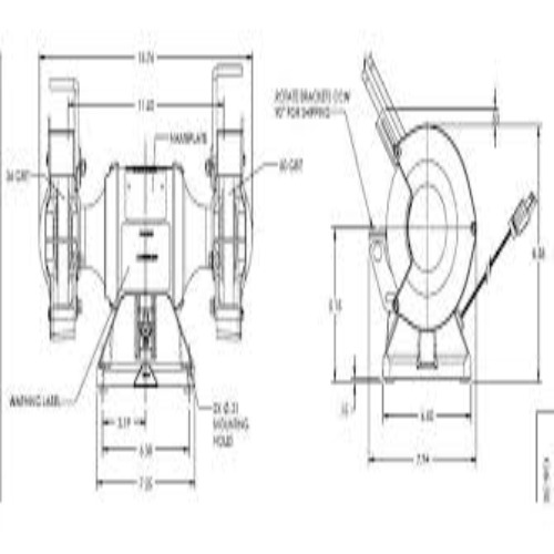 Electric Bench Grinders - Capacity: 1 Pcs/min