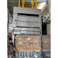 Vertical Paper Baler - Color: Grey