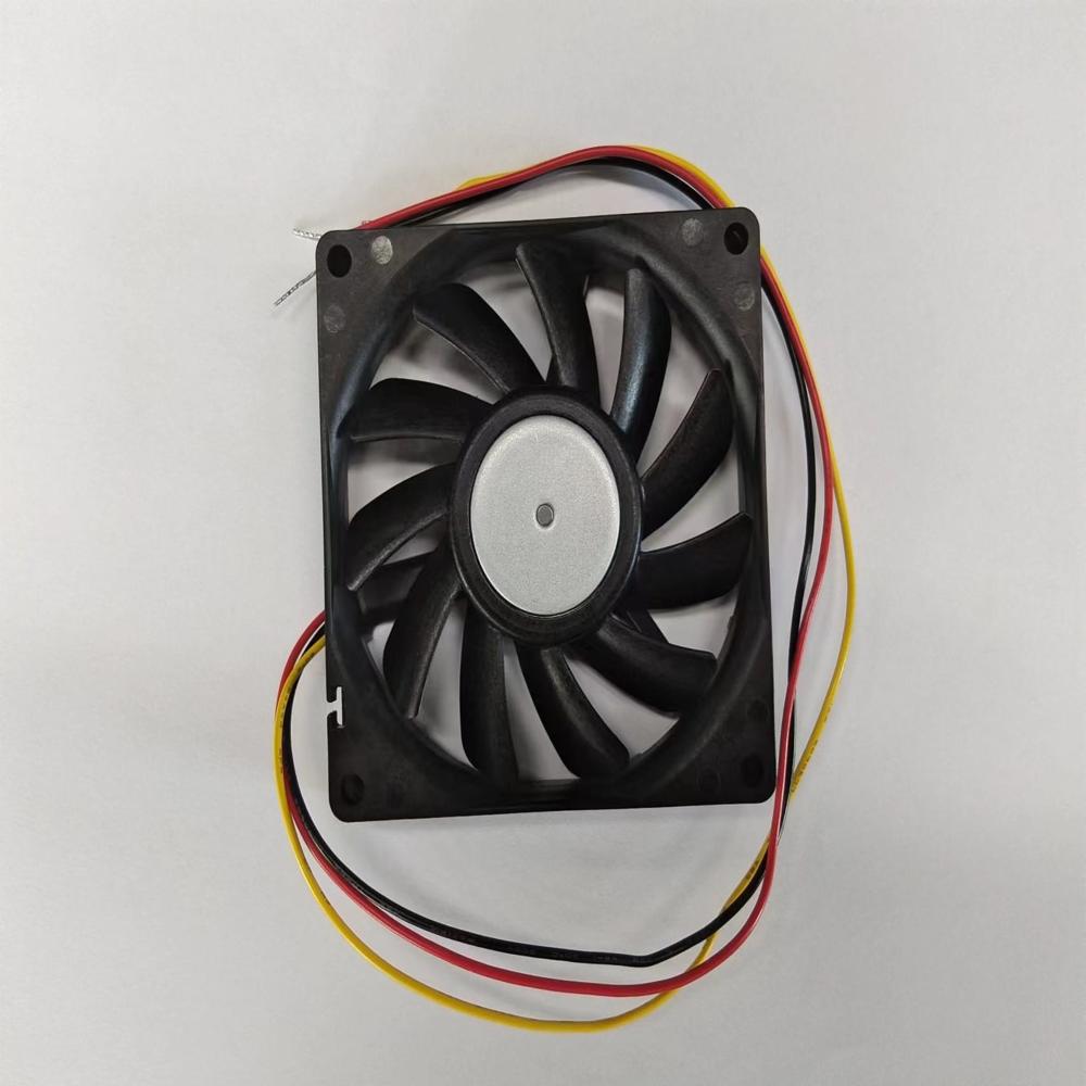 Sanyo 109P0812H701 80*80*15mm 12V 2.4W 0.2A 3100RPM 32.1CFM Ball Bearing Cabinet Axial Cooling Fan