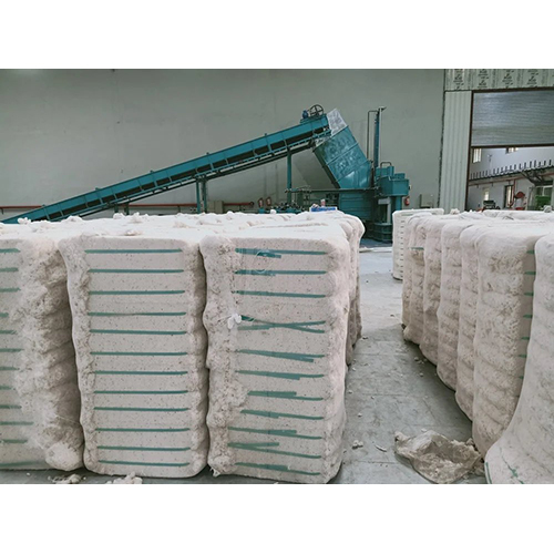 Cotton Ginning And Spinning Wool Waste Hydraulic Baling Press Machine - Color: Grey