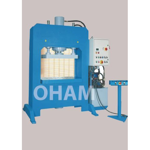 Hydraulic Press H Frame - Color: Blue
