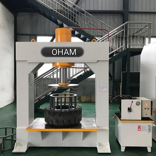 Hydraulic Press H Frame - Color: Blue