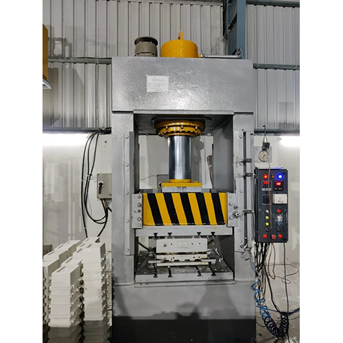 Closed Frame Hydraulic Press - Color: Blue