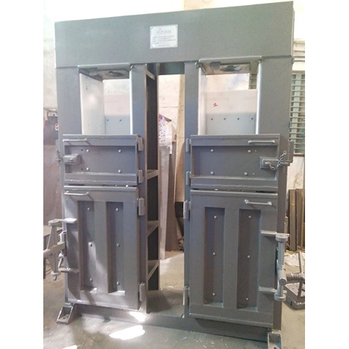 Double Box Single Cylinder Baling Machine
