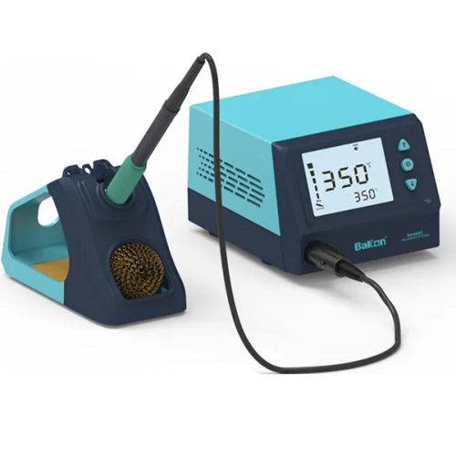 Soldering Station - 60w Digital, Large Lcd Display, Adjustable Temperature Control, Fast Heating Element, Ergonomic Handle, Password Protection