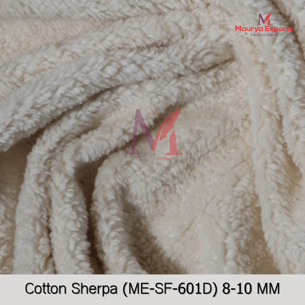 Cotton Sherpa Fabric Soft
