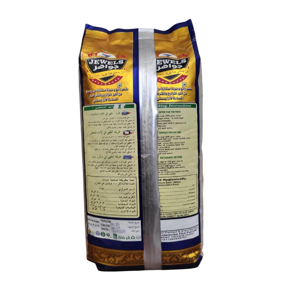 Jewels Basmati 1121 White Sella Rice