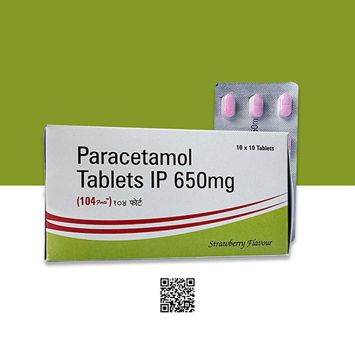 Paracetamol Tablets IP 650 Mg