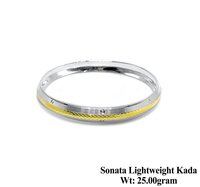 New 925 Silver Sonata Lightweight Kada