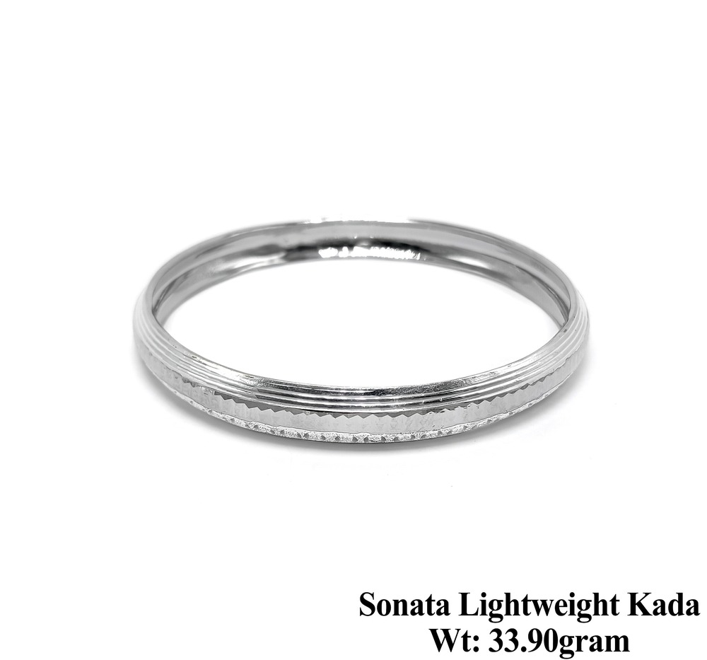 New 925 Silver Sonata Lightweight Kada
