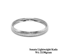 New 925 Silver Sonata Lightweight Kada