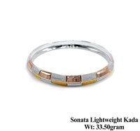 925 Silver Sonata Lightweight Kada