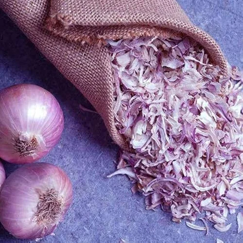 Red onion slice