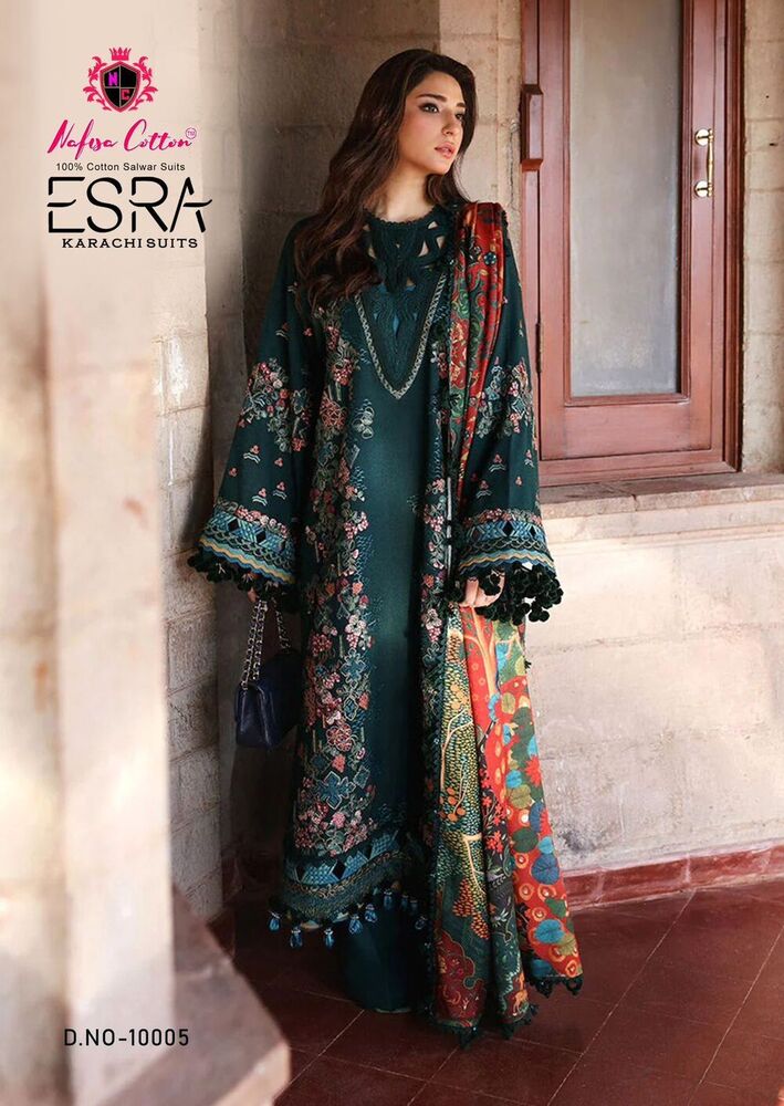 Nafisa Esra Vol-10  Karachi Dress Material