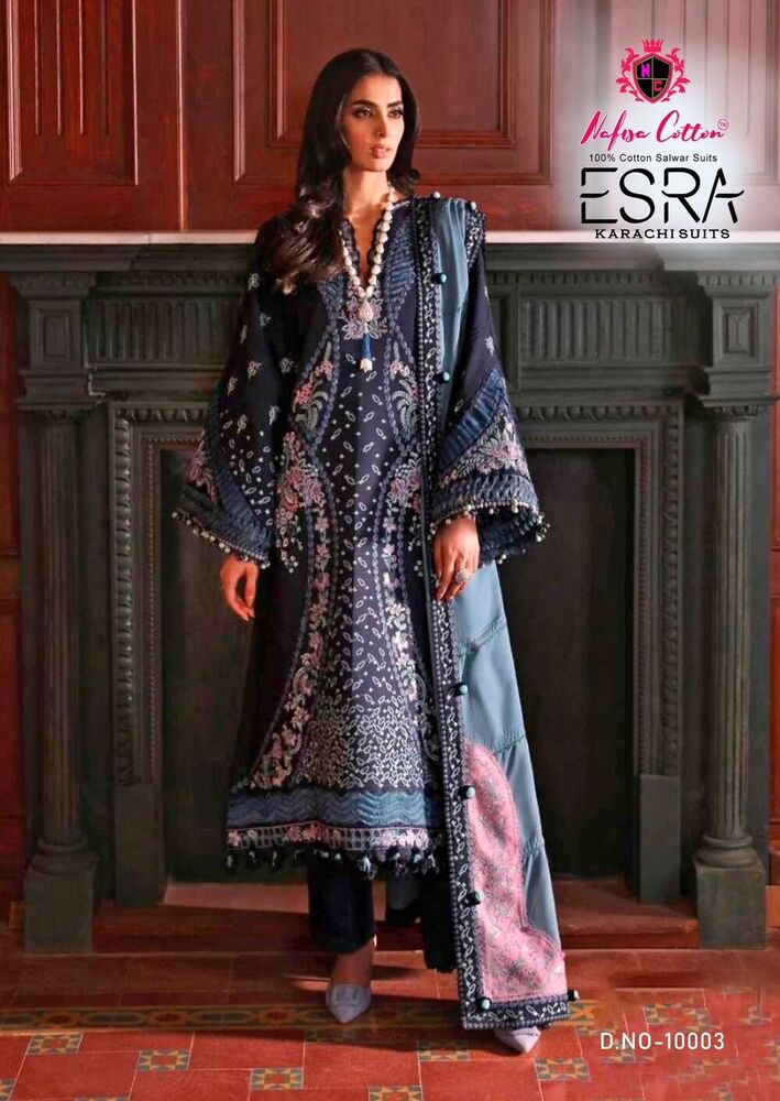 Nafisa Esra Vol-10  Karachi Dress Material