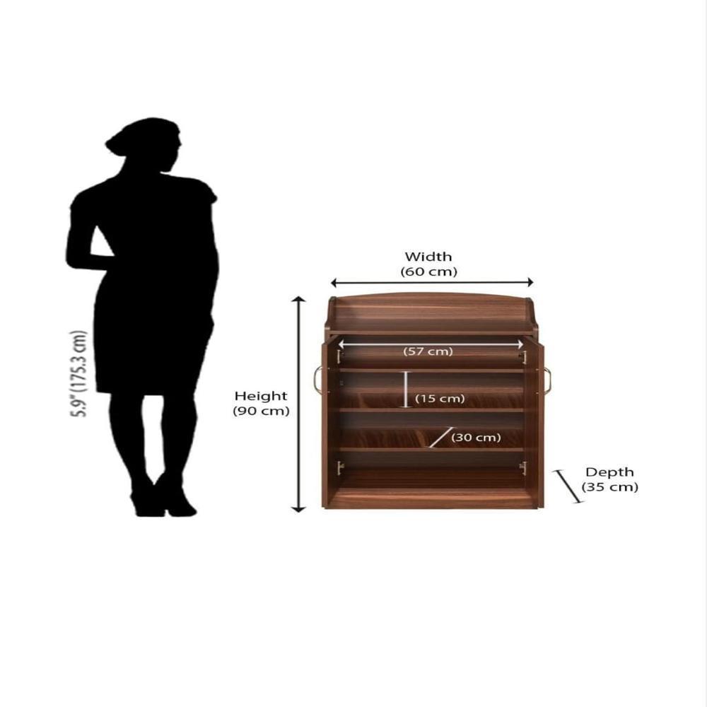 NILKAMAL ALPINE SHOE RACK 