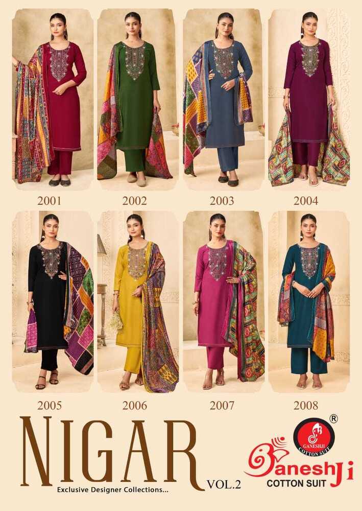 Ganeshji Nigar Vol-02  Dress Material
