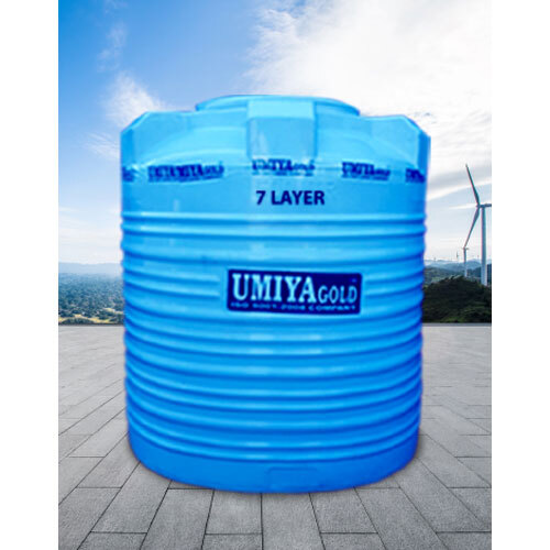 Sky Blue 7 Layer Water Tank