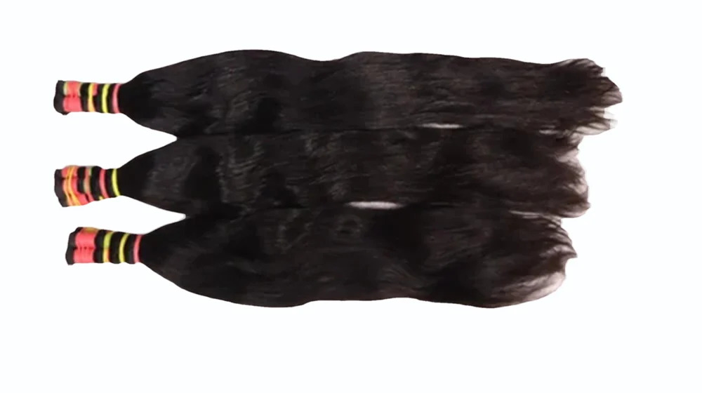 Brown Straight Blonde Hair Extensions, 24 inch