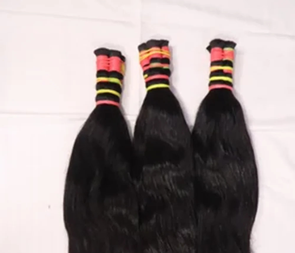 Brown Straight Blonde Hair Extensions, 24 inch