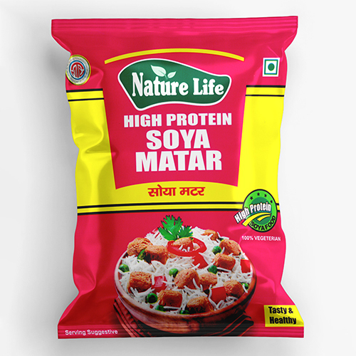 उच्च प्रोटीन सोया मटर चंक