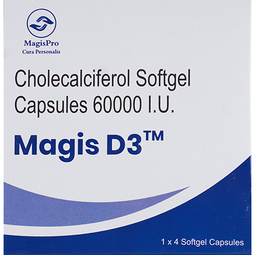 Cholecalciferol Softgel Capsules 60000 IU