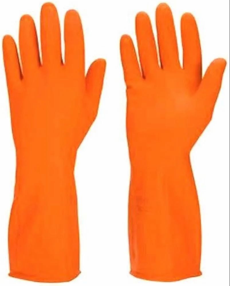 Orange Gloves