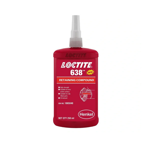 Loctite 638 Mini 0.5 Ml Retaining Compound - Color: White