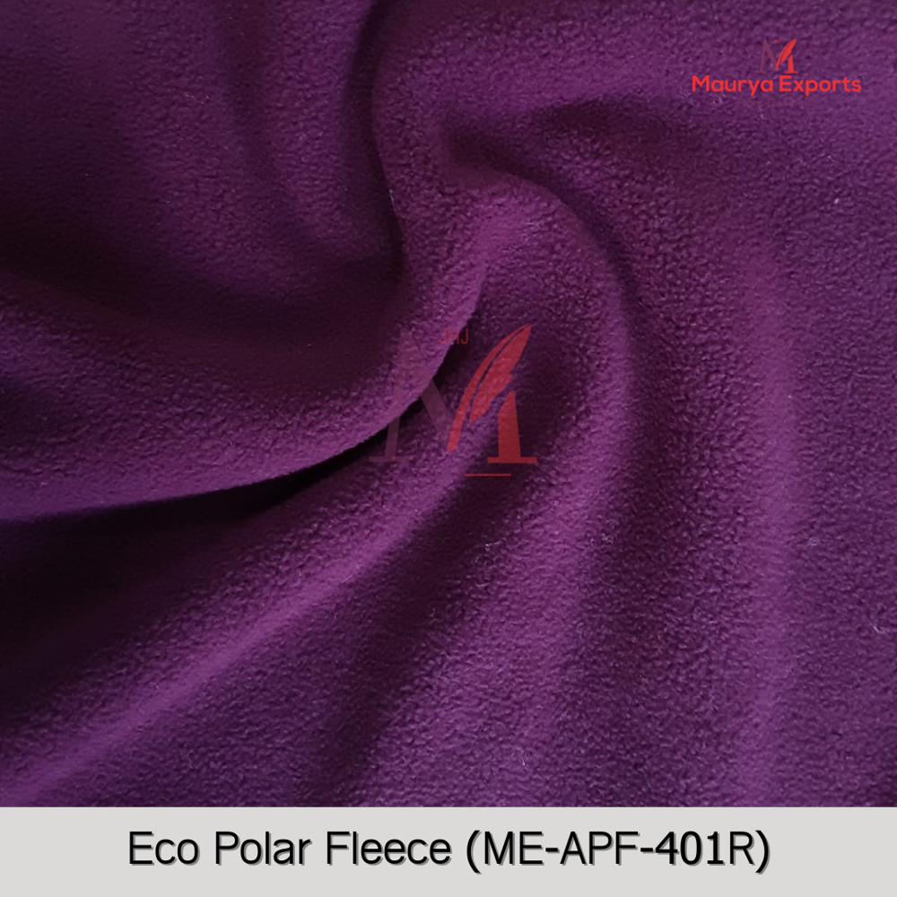 Polyester Eco Polar Fleece Fabric