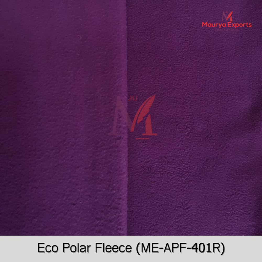 Polyester Eco Polar Fleece Fabric