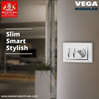 Western Vega modular Switches, Sockets, Regulator & Switch Plate
