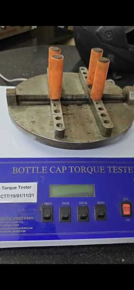 Bottle Cap Torque Tester