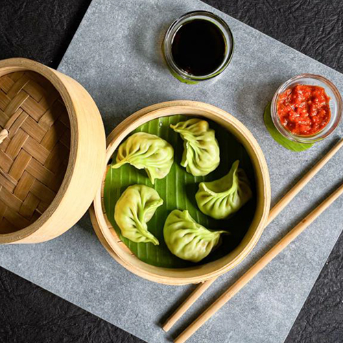 Veg Schezwan Momos