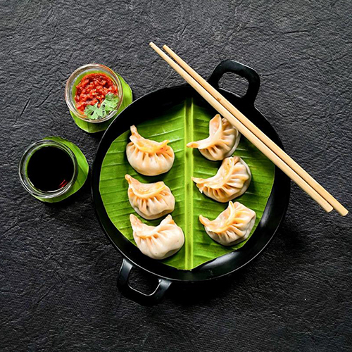 Chicken Schezwan Momos - Grade: Food Grade