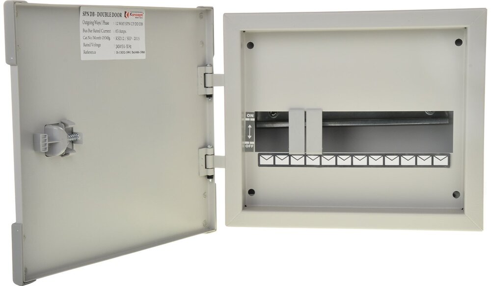 Mcb & Rccb Box - Color: White