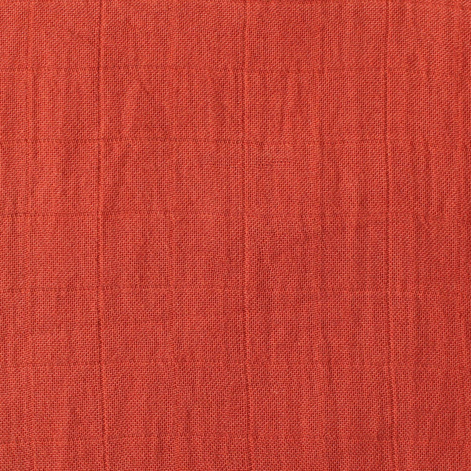 Organic Cotton Dyed Double Crinkle Muslin Fabric