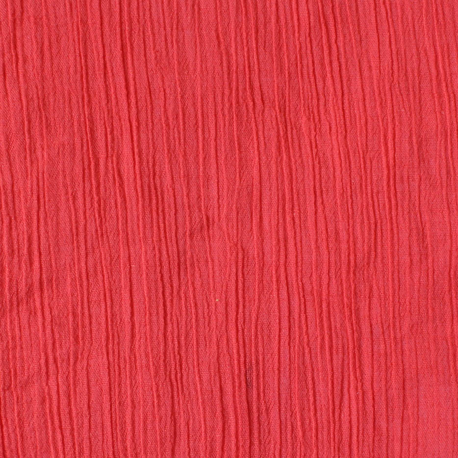 Organic Cotton Dyed Double Crinkle Muslin Fabric