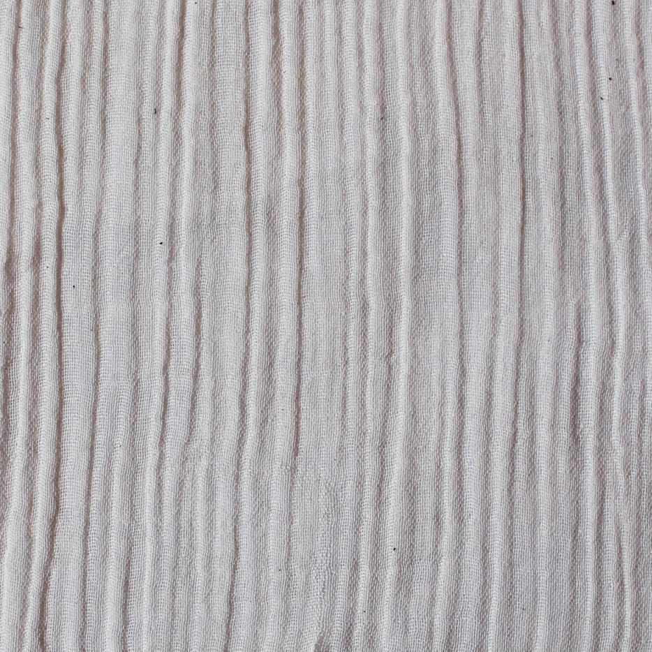 Organic Cotton Dyed Double Crinkle Muslin Fabric