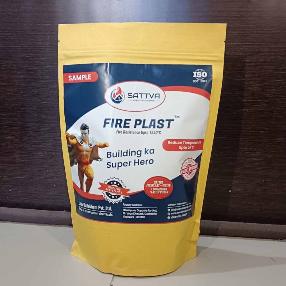 Fire Proof Plaster - Color: White