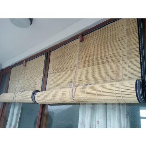 Bamboo Roll Up Blind - Color: Different Available