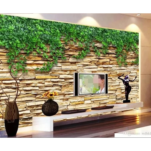 Printed Modern Wallpaper - Material: Acrylic