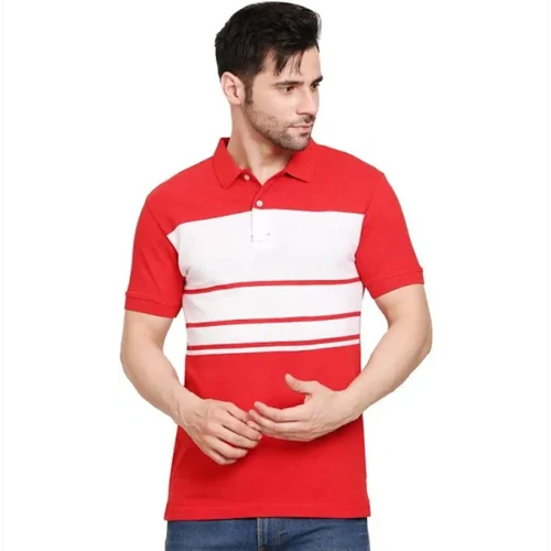 Mens Collar Polo T Shirt